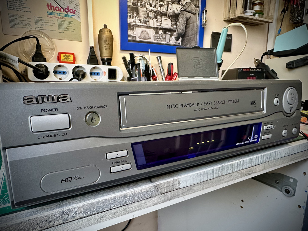 VCR AIWA GX1100 funzionante dopo riparazione